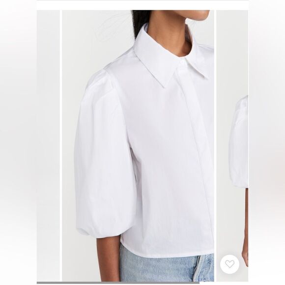 Glamorous Puff Sleeve Blouse NWT - Picture 4 of 10